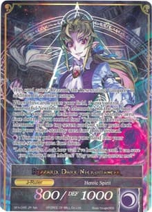 Memoria of the Seven Lands // Rezzard, Dark Necromancer (Full Art) - Battle for Attoractia - Force of Will card