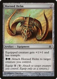 Horned Helm - Fifth Dawn - Magic: The Gathering card