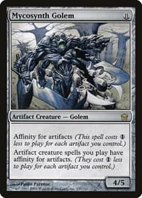 Mycosynth Golem - Fifth Dawn - Magic: The Gathering card