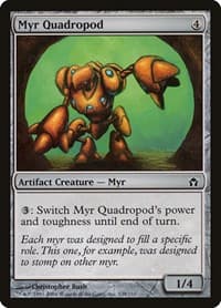 Myr Quadropod - Fifth Dawn - Magic: The Gathering card