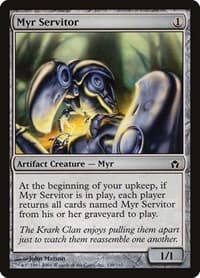 Myr Servitor - Fifth Dawn - Magic: The Gathering card