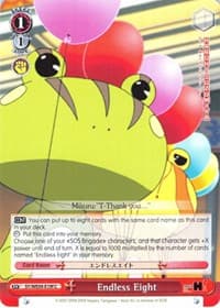 Endless Eight (F) - The Melancholy of Haruhi Suzumiya Extra Booster - Weiss Schwarz card