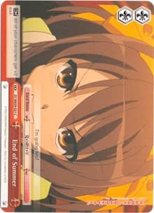 End of Summer - The Melancholy of Haruhi Suzumiya Extra Booster - Weiss Schwarz card