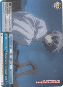 Night with Two Weeks Left (Foil) - The Melancholy of Haruhi Suzumiya Extra Booster - Weiss Schwarz card