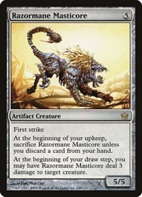 Razormane Masticore - Fifth Dawn - Magic: The Gathering card