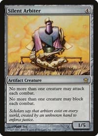 Silent Arbiter - Fifth Dawn - Magic: The Gathering card