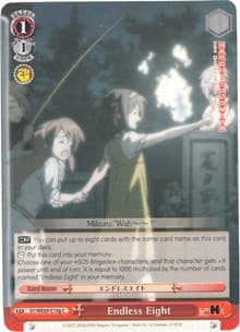 Endless Eight (G - Foil) - The Melancholy of Haruhi Suzumiya Extra Booster - Weiss Schwarz card