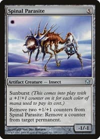 Spinal Parasite - Fifth Dawn - Magic: The Gathering card