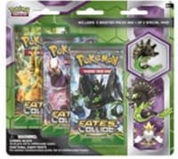 Fates Collide Three Pack Pin Blisters [Zygarde] - XY - Fates Collide - Pokemon card