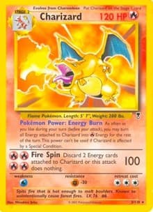 Charizard - 3/110 (WotC Legendary Collection) - Deck Exclusives - Pokemon card