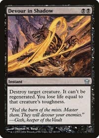 Devour in Shadow - Fifth Dawn - Magic: The Gathering card