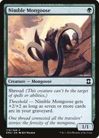 Nimble Mongoose - Eternal Masters - Magic: The Gathering card