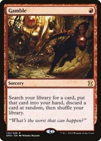 Gamble - Eternal Masters - Magic: The Gathering card