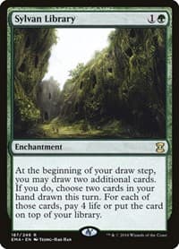 Sylvan Library - Eternal Masters - Magic: The Gathering card