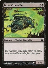 Dross Crocodile - Fifth Dawn - Magic: The Gathering card