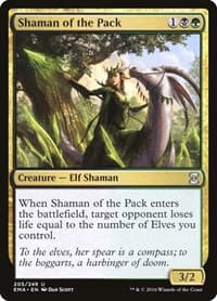 Shaman of the Pack - Eternal Masters - Magic: The Gathering card
