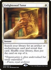 Enlightened Tutor - Eternal Masters - Magic: The Gathering card