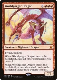 Worldgorger Dragon - Eternal Masters - Magic: The Gathering card