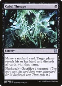 Cabal Therapy - Eternal Masters - Magic: The Gathering card