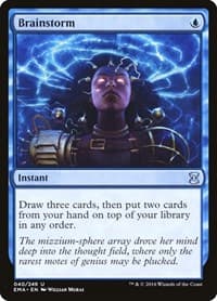 Brainstorm - Eternal Masters - Magic: The Gathering card