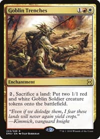 Goblin Trenches - Eternal Masters - Magic: The Gathering card
