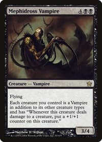 Mephidross Vampire - Fifth Dawn - Magic: The Gathering card