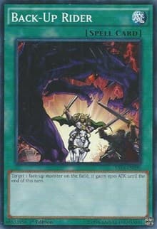Back-Up Rider - Starter Deck: Yuya - YuGiOh card