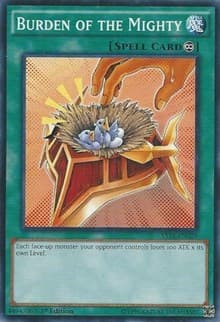 Burden of the Mighty - Starter Deck: Yuya - YuGiOh card