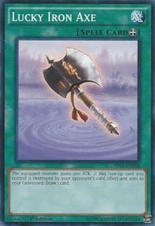 Lucky Iron Axe - Starter Deck: Yuya - YuGiOh card