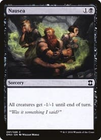 Nausea - Eternal Masters - Magic: The Gathering card