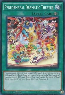 Performapal Dramatic Theater - Starter Deck: Yuya - YuGiOh card