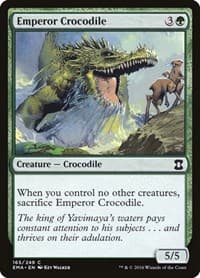 Emperor Crocodile - Eternal Masters - Magic: The Gathering card