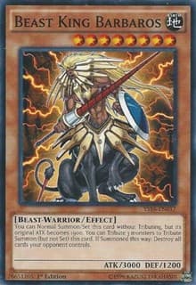 Beast King Barbaros - Starter Deck: Yuya - YuGiOh card