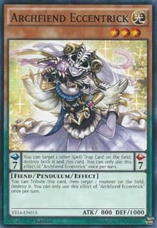 Archfiend Eccentrick - Starter Deck: Yuya - YuGiOh card