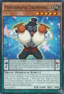 Performapal Drummerilla - Starter Deck: Yuya - YuGiOh card