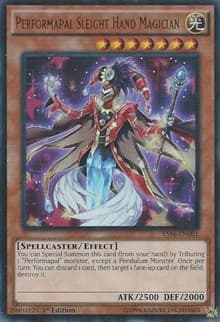 Performapal Sleight Hand Magician - Starter Deck: Yuya - YuGiOh card