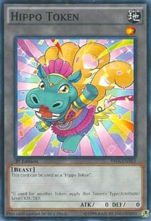 Token: Hippo (Blue) - Starter Deck: Yuya - YuGiOh card