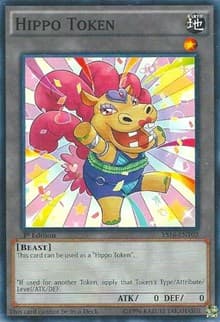 Token: Hippo (Yellow) - Starter Deck: Yuya - YuGiOh card