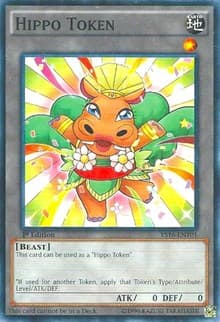 Token: Hippo (Orange) - Starter Deck: Yuya - YuGiOh card