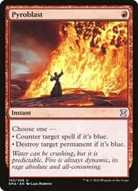 Pyroblast - Eternal Masters - Magic: The Gathering card