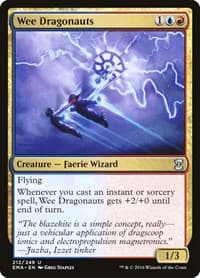 Wee Dragonauts - Eternal Masters - Magic: The Gathering card