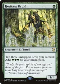 Heritage Druid - Eternal Masters - Magic: The Gathering card