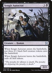 Sengir Autocrat - Eternal Masters - Magic: The Gathering card