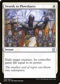 Swords to Plowshares - Eternal Masters - Magic: The Gathering card