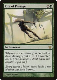 Rite of Passage - Fifth Dawn - Magic: The Gathering card