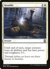Humble - Eternal Masters - Magic: The Gathering card