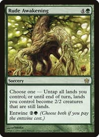 Rude Awakening - Fifth Dawn - Magic: The Gathering card