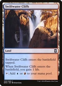 Swiftwater Cliffs - Eternal Masters - Magic: The Gathering card