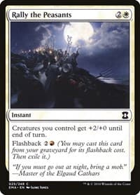 Rally the Peasants - Eternal Masters - Magic: The Gathering card