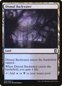 Dismal Backwater - Eternal Masters - Magic: The Gathering card